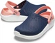 Жіночі крокси Crocs LiteRide Clog Navy/Melon M7-W9 39-40р. (24,6 см) Синій з розовим - зображення 1