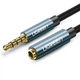 Кабель UGREEN AV118 3.5mm Male to 3.5mm Female 2m Blue (40675) - изображение 1