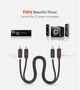 Кабель UGREEN AV104 2 RCA Male to 2 RCA Male Audio Cable 1m Black (30747) - изображение 2