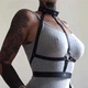 Портупея Dragonfly на грудь эко-кожа женская Черная xs-xxl LB-056 - изображение 2