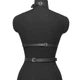 Портупея Dragonfly на грудь эко-кожа женская Черная xs-xxl LB-056 - изображение 8