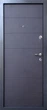 Входные двери Премиум Горизонталь темные внутри Qdoors 950х2040мм - изображение 2