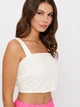 Топ женский H&M 067072 44 Белый (SZ306707219418) - изображение 4