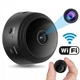 Мини IP камера A9 Wi-Fi HD c ночной съемкой Черная - изображение 1