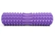 Массажный ролик (валик) YogaLife Grid Roller 45х13 см фиолетовый (роллер, валик, цилиндр для МФР и йоги, массажер для спины, ног, рук, шеи) YL-GR2.2-V - изображение 2