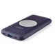 Батарея универсальная Vinga 10000 mAh Wireless QC3.0 PD soft touch purple (BTPB3510WLROP) - изображение 2