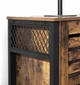 Комод у стилі loft KidsbunkBed 114,01 x 35,01 x 75,1 см колір чорний коричневий - зображення 4