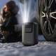 Автомобильный насос HOCO S53 Breeze Portable Smart Air Pump 5000 mAh Портативный компрессор для автомобиля Black - изображение 8