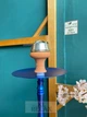 Кальян Yahya Nozzle Blue Set 58 см + Щипці у подарунок - зображення 2
