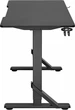 Комп'ютерний стіл з регулюванням висоти GamePro GD214 Black - зображення 5