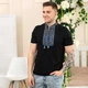 Чоловіча вишиванка MEREZHKA трикотаж розмір L - изображение 4