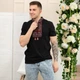 Чоловіча трикотажна вишиванка MEREZHKA розмір XL - зображення 4