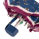 Міні парасолька жіноча механічна Fulton L501 Tiny-2 Blue, bees (Синій, бджоли) - зображення 5