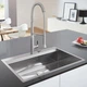 Кухонная мойка GROHE Sink K800 846x560 31584SD0 сатин - изображение 3
