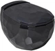 Унитаз подвесной EGE VITRIFIYE Diamas 87303B Black с сиденьем Soft Close дюропласт - изображение 1