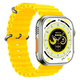 Смарт Часы Smart watch series 8 XO M8 Pro Ultra 49мм wireless charging Yellow - изображение 2