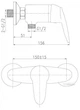 Змішувач для душу KOLLER POOL Integro NT0450 - зображення 3