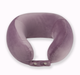 Ортопедическая дорожная подушка-бублик под шею Travel Pillow от Correct Shape, чехол велюр, цвет Фиолетовый, 28х27,5х14 см - изображение 1