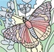 Водные раскраски Бабочки (укр) Crystal Book F00026444 - изображение 2