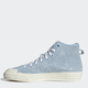 Sneakersy damskie zamszowe wysokie adidas Originals Nizza Hi Alife GW5325 38 (5UK) 23.5 cm Niebieskie (4065424419759) - obraz 4