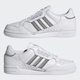 Жіночі кеди низькі adidas Originals Continental 80 Stripes S42626 41.5 (7.5UK) 26 см Cloud White/Silver Metallic/Grey Three (4064036136986) - зображення 8