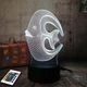 3D светильник с пультом и аккумулятором 3D Lamp Рыбка (LP-2952) - изображение 6