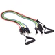 Набор эспандеров с петлями Cima Resistance Band Fit 7912 5 жгутов - изображение 2