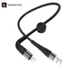 Кабель Borofone USB - Lightning 0,25м короткий BX32 Black (BX32_025_IP) - зображення 4
