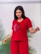 Спортивний костюм AVRORA АЕ1715232 50-52 Бордовий (ROZ6400148069) - зображення 1