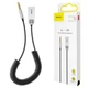Bluetooth ресивер Baseus BA01 USB Wireless Adapter Cable Black (CABA01-01) - изображение 1
