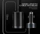 Автомобильное зарядное устройство 4 USB-порта Front and Back Seat Car Charger Black, Charome (6974324910212) - изображение 1