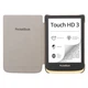 Оригинальная обложка чехол PocketBook Shell Cover для PocketBook 628 Touch Lux 5 Grey - изображение 3