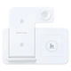 Бездротова зарядка Qi 3in1 Wireless Charger Remax RP-W60 | 22W, Watch/Airpods/Phone, LED light| white - зображення 4
