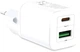 Зарядний пристрій XO HN238A USB-C/USB-A PD&QC3.0 30W 3A White (99237) - зображення 1