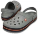 Унісекс крокси Crocs Crocband Light Grey/Navy M6-W8 38-39р. (23,8 см) Сірі - зображення 2