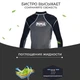 Мужской рашгард для MMA Power System 010 Combat S Grey/Black - изображение 6