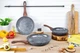 Набор сковородок Edenberg 3 Штуки Гранитное Покрытие 20/24/28 см EB-5661 - изображение 2
