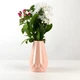 Ваза для цветов MVM MY HOME декоративная 20.5 см Розовая (DH-FLOWERS-07 PINK) - изображение 1