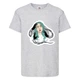 Футболка Біллі Айлиш (Billie Eilish gr-7) сіра 140 см - зображення 1
