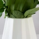 Ваза для цветов MVM MY HOME декоративная 20.5 см Белая (DH-FLOWERS-07 WHITE) - изображение 4