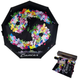 Жіночий парасольку-автомат "Зодіак" у подарунковій упаковці з хусткою від Rain Flower, Рак Cancer 01040-10 - зображення 2