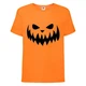 Футболка дитяча Хеллоуїн (Halloween) помаранчева (halloween-09-orange) 164 см - зображення 1