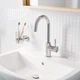 Стакан для зубных щеток GROHE QuickFix Start округлый стеклянный хром 41194000 - изображение 4