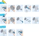 Тримач-кільце для рушників GROHE QuickFix Start 180мм округлий металевий хром 41174000 - зображення 6
