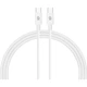 Дата кабель USB-C to USB-C 1.2.0m ABMM093L white Armorstandart (ARM64300) - изображение 1