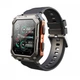 Чоловічий розумний годинник Modfit Iron Black-Orange чорний з помаранчевим - зображення 1