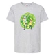 Футболка Рик и Морти 6 (Rick and Morty) серая 128 см - изображение 1