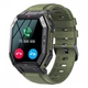 Чоловічий розумний годинник Modfit Shockwave Army Green чорний з зеленим - зображення 1