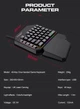 Игровой набор проводной клавиатура и мышка с RGB подсветкой T-Wolf TF900 Black - изображение 5