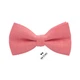 Метелик Bow Tie House ніжно-рожевий лляний 08188 - зображення 1